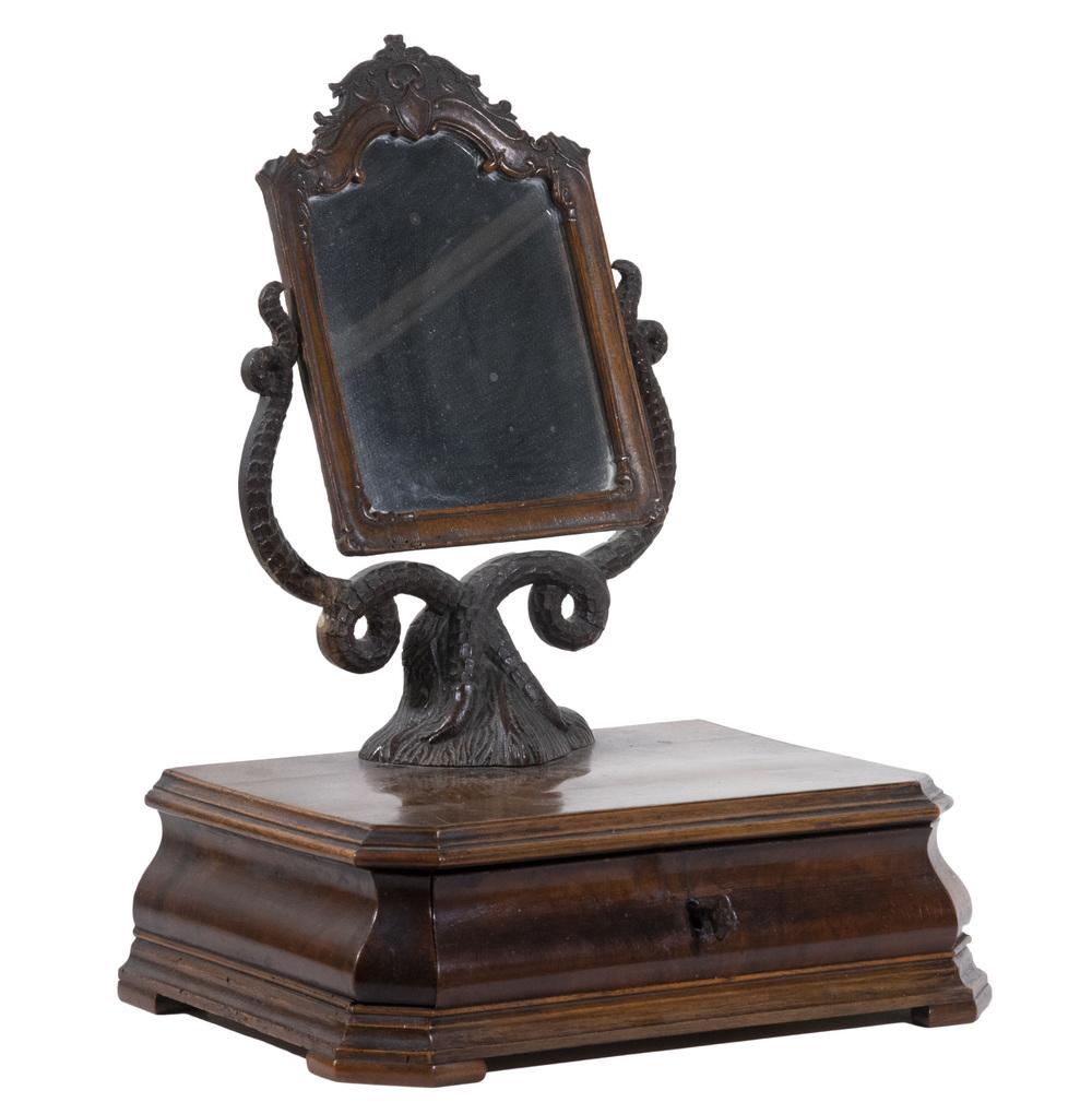 CIVIL WAR ERA TABLETOP LADY'S DRESSING MIRROR (1 of 3)
