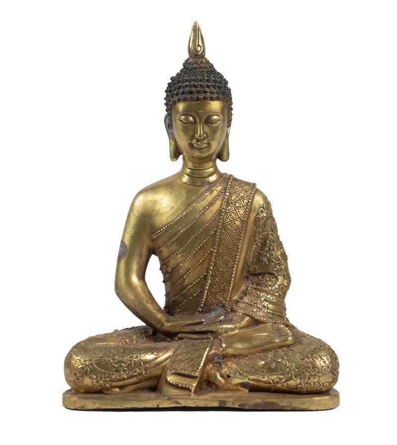 18TH C. NEPALESE GILT BRONZE ALTAR STATUE (1 of 5)