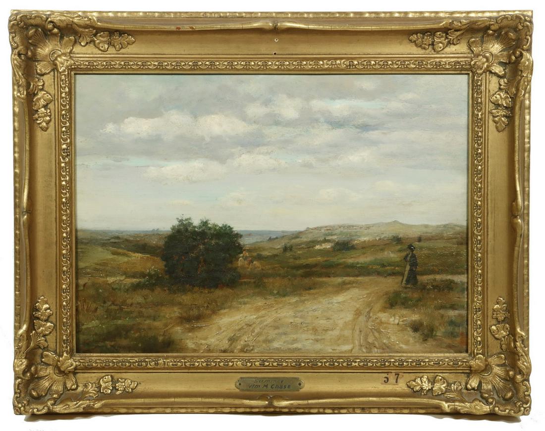 William Merritt Chase Ny Ca In 1849 1916 62 On Aug 28 21 Thomaston Place Auction Galleries In Me