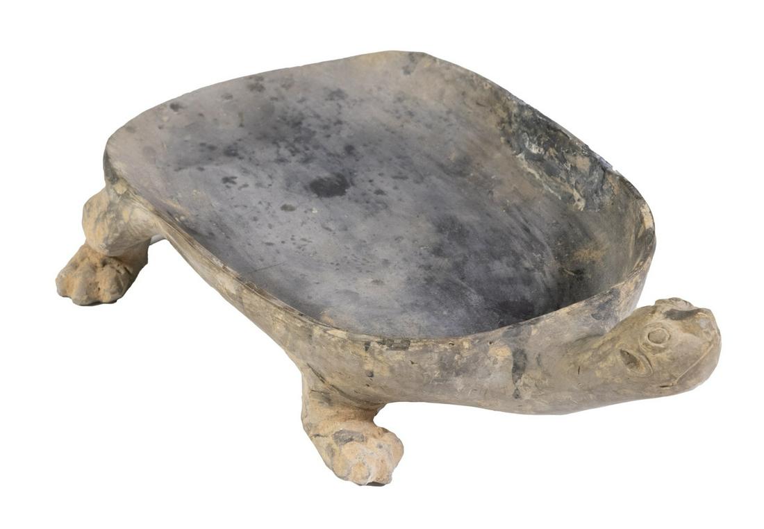 CHINESE HAN DYNASTY (206 BC-220 AD) TORTOISE FORM (1 of 4)