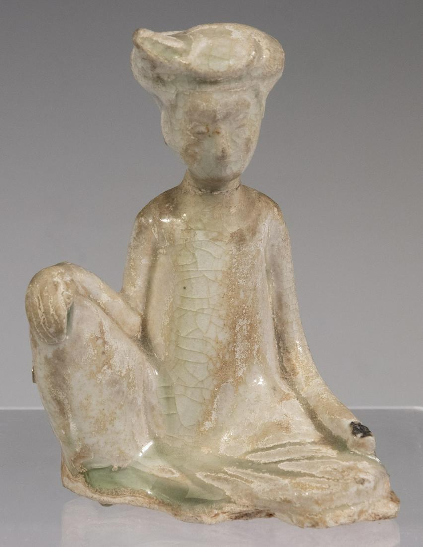 CHINESE CHING SONG DYNASTY PAI CLAY FIGURINE (12TH-13TH (1 of 3)