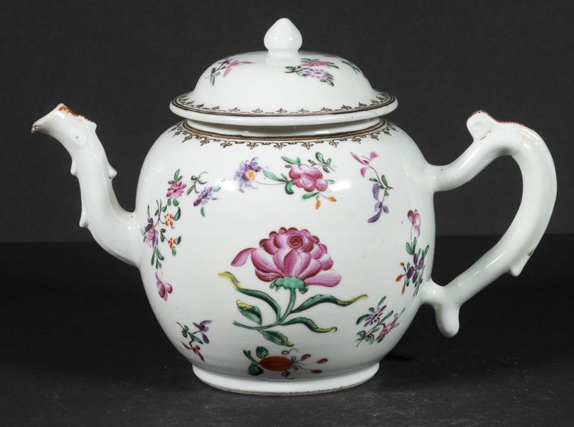 19TH C. CHINESE TEAPOT FOR THE EUROPEAN MARKET (1 of 2)