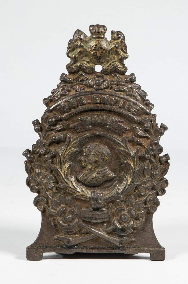 "OUR EMPIRE" IRON STILL BANK (1 of 2)