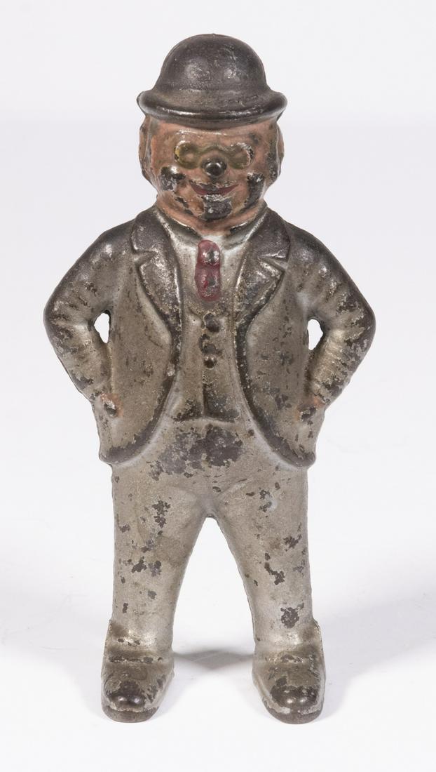 FOXY GRANDPA CAST IRON STILL BANK (1 of 2)