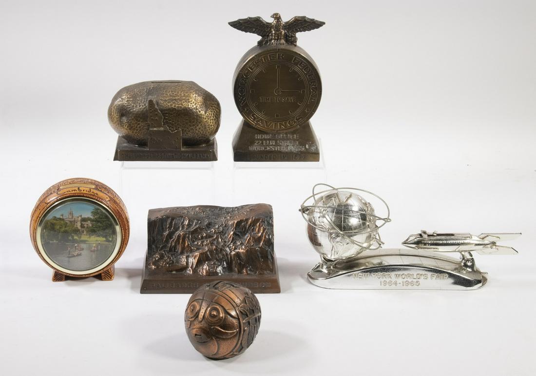 (6) ASSORTED BANKS (1 of 3)