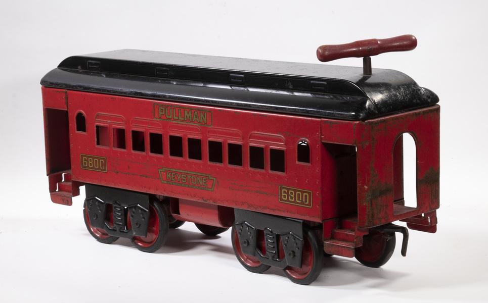 KEYSTONE TOYS #6800 PULLMAN CAR RIDING TOY (1 of 3)
