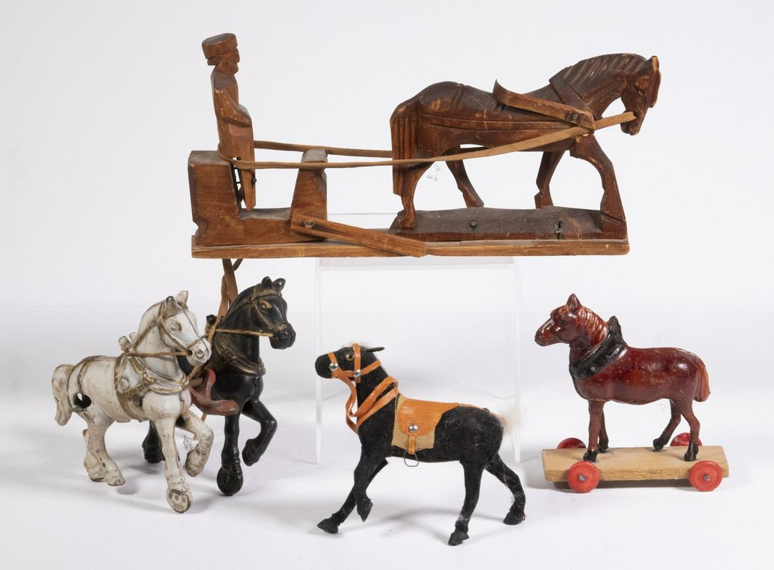 (4) ASSORTED HORSE FIGURES (1 of 2)