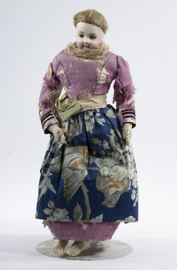 GERMAN BISQUE HEAD DOLL (1 of 3)