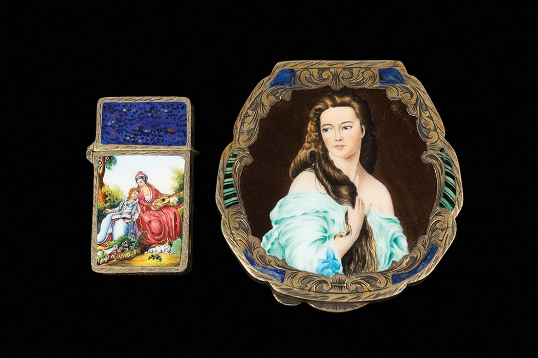 (2) PIECE GILT SILVER LOT (1 of 4)