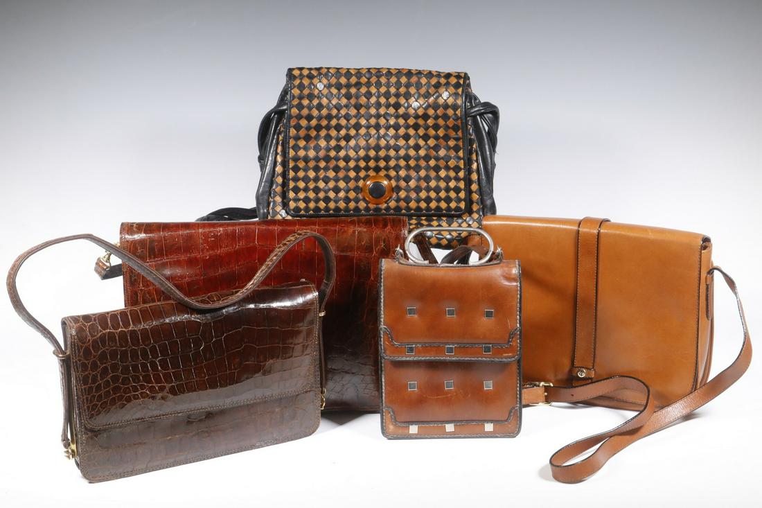 COLLECTION OF (5) HANDBAGS (1 of 12)