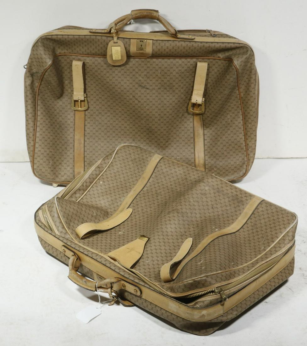 (2) VINTAGE GUCCI SUITCASES (1 of 6)