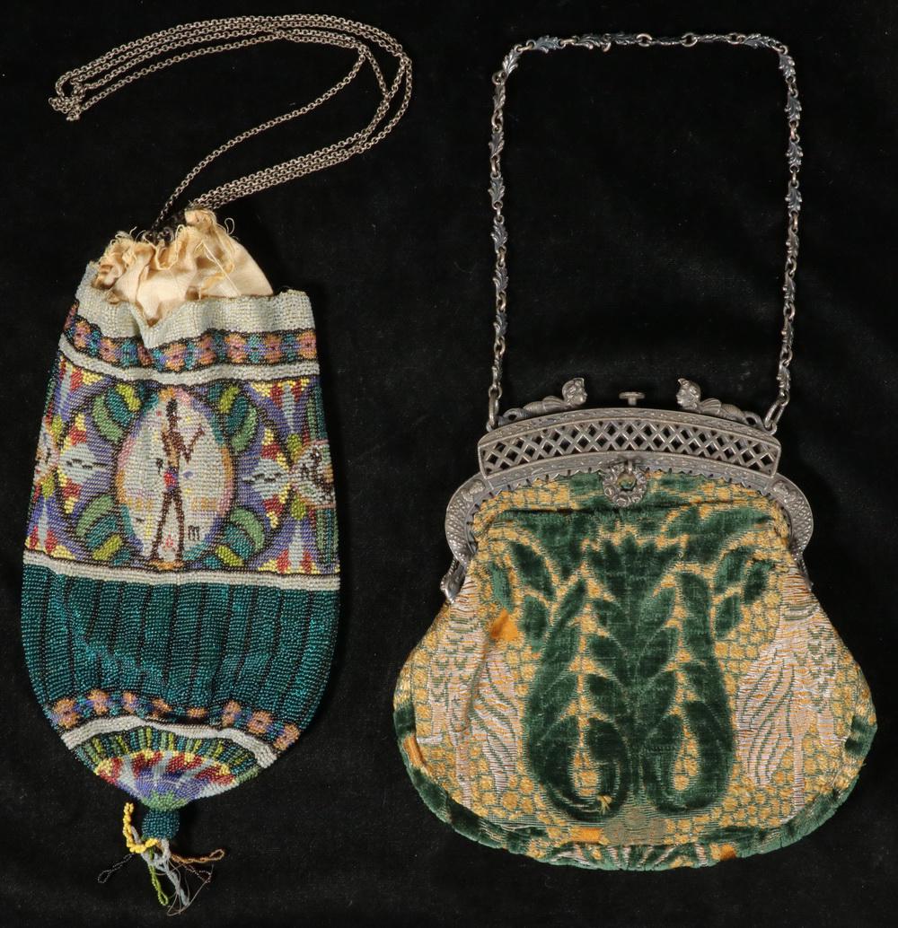 (2) ANTIQUE PURSES (1 of 3)