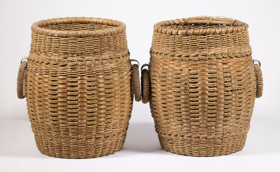 MAINE WABANAKI CRAFTED BASKETS (1 of 2)