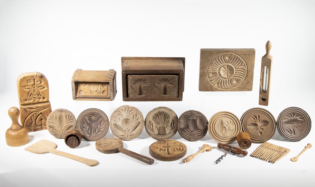 (23 PCS) KITCHEN TREENWARE (1 of 3)