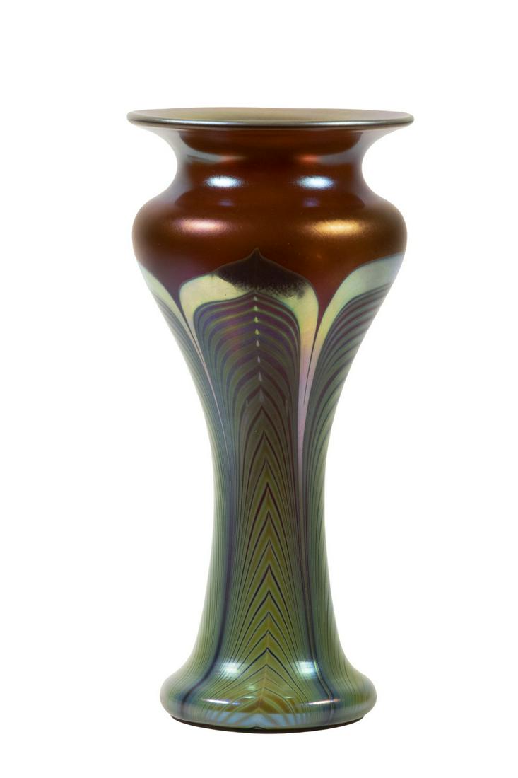 STEVEN CORREIA (CA, 20TH C.) ART GLASS (1 of 2)