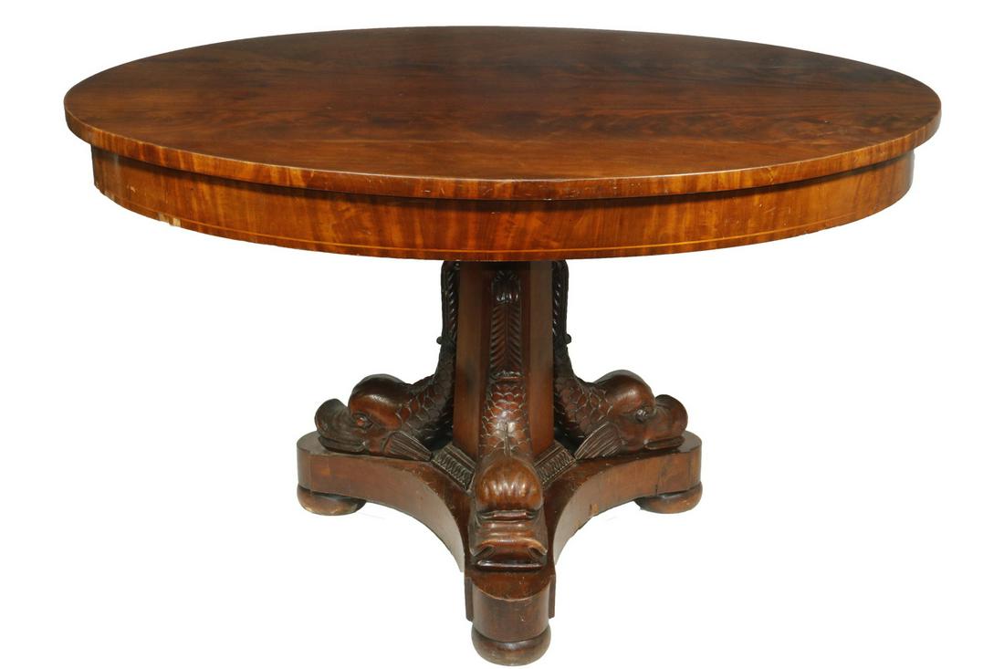 RARE RUSSIAN PARLOR CENTER TABLE (1 of 5)