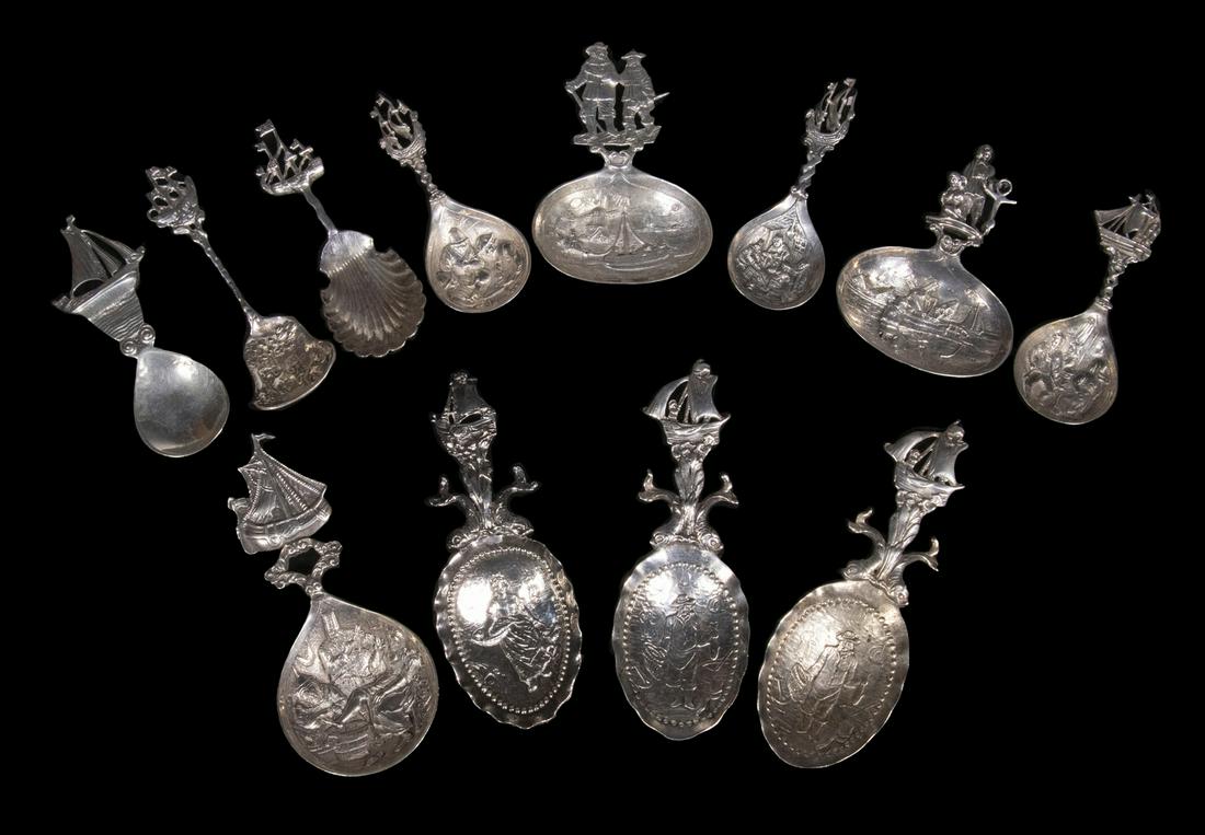 ASSORTED TEA CADDY SPOONS (1 of 7)