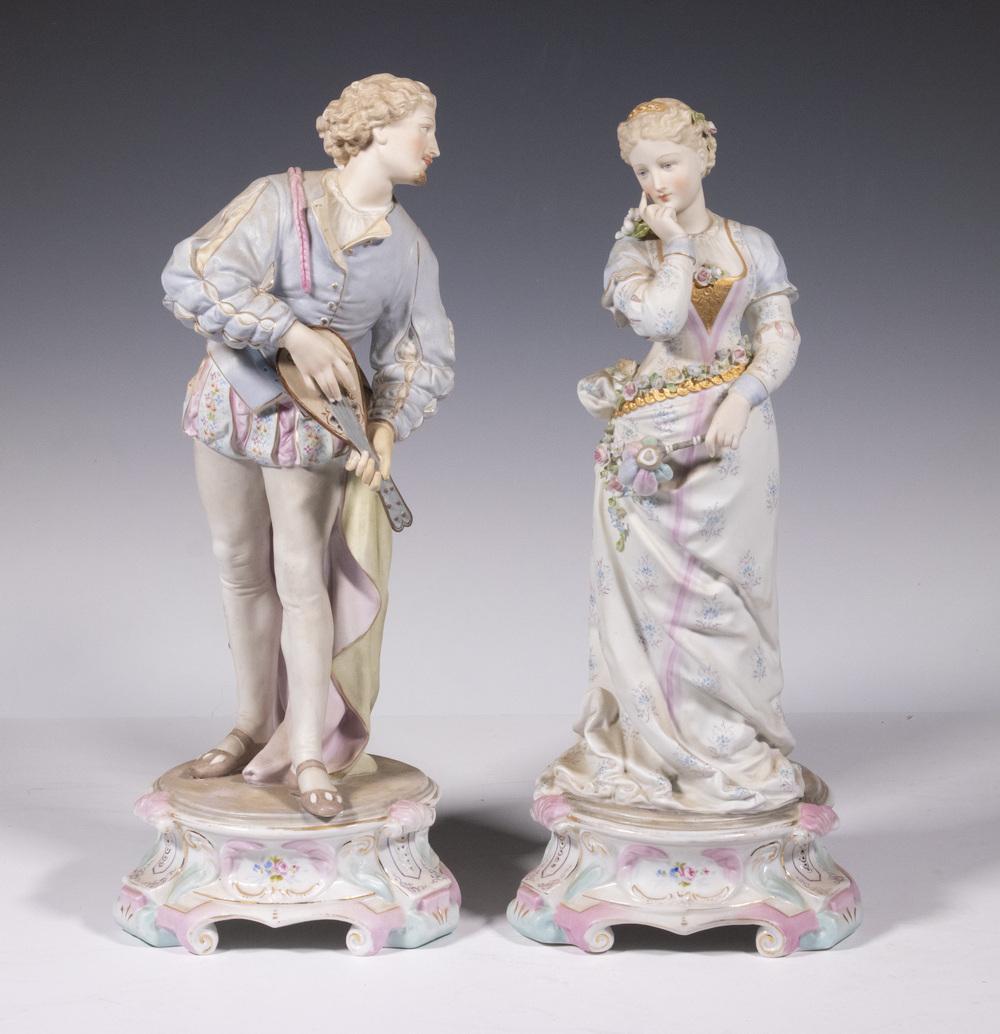 PR MEISSEN COURTING COUPLE FIGURINES (1 of 5)