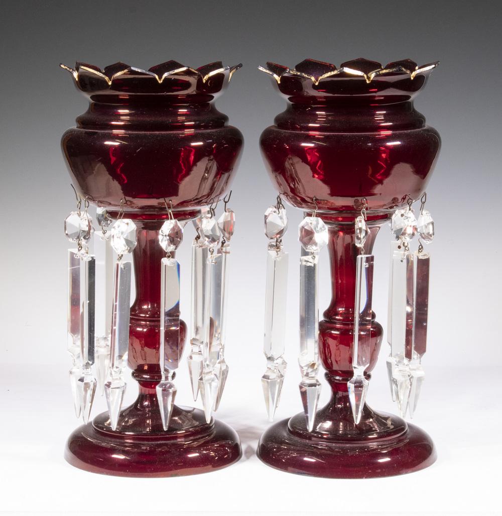 PR RUBY GLASS CANDLE LUSTRES (1 of 2)