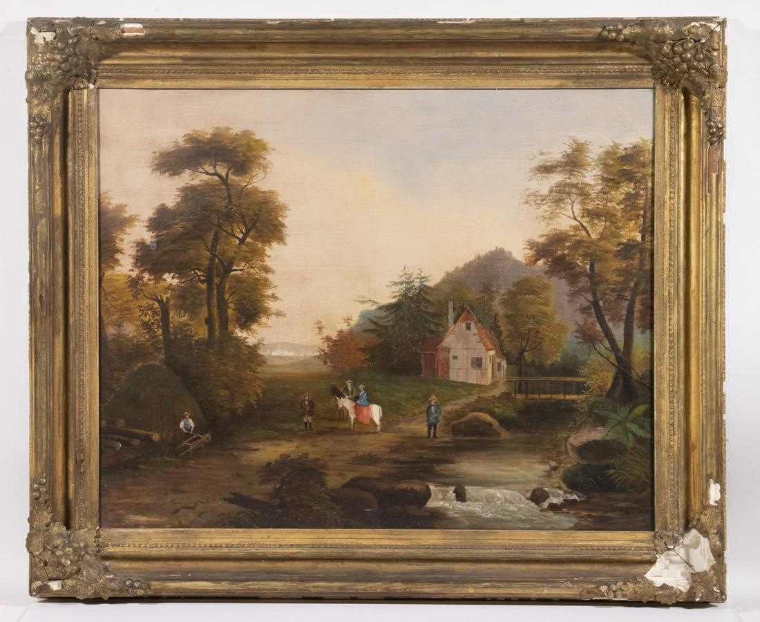 HUDSON VALLEY SCHOOL PAINTING (1 of 4)
