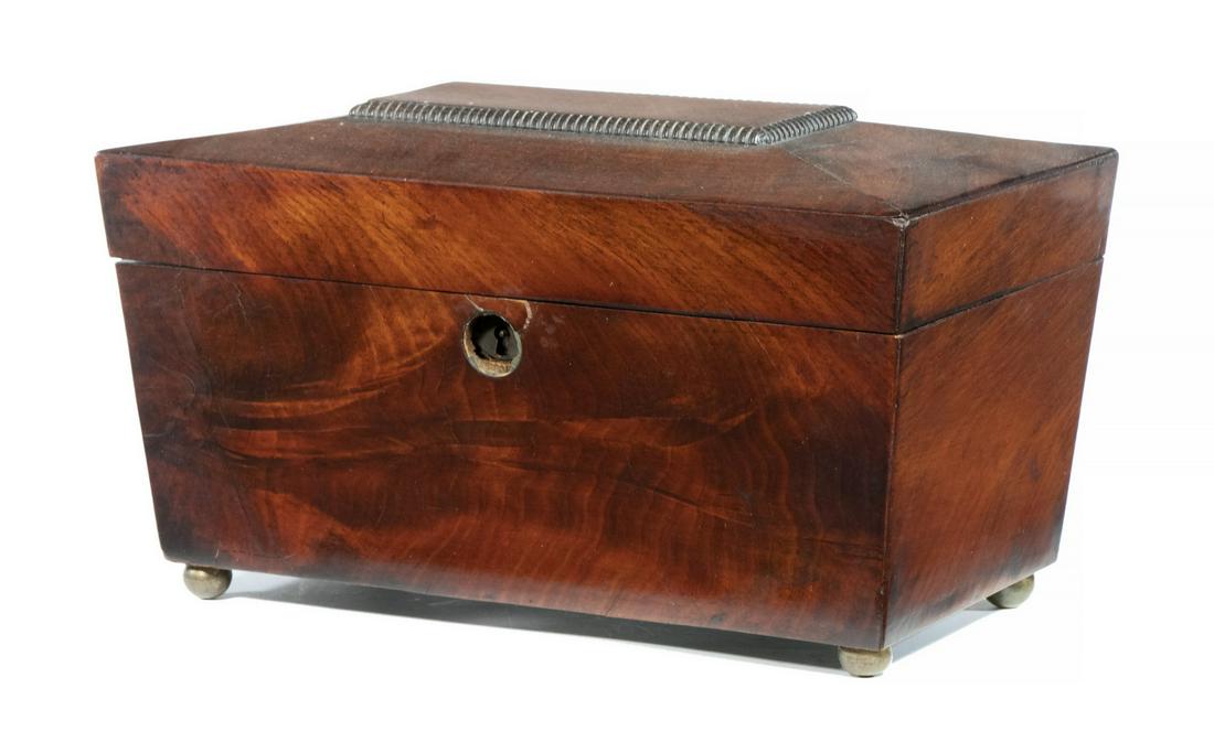 ROSEWOOD TEA CADDY (1 of 2)