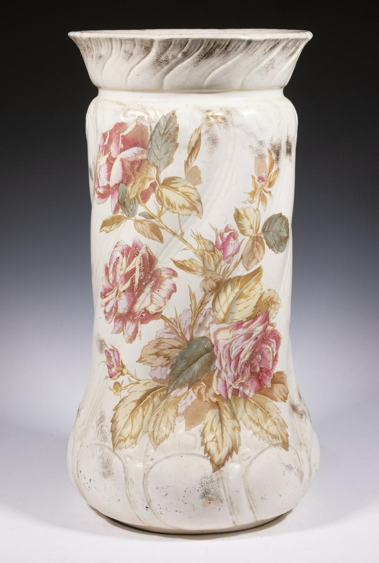 ENGLISH CERAMIC UMBRELLA STAND (1 of 2)