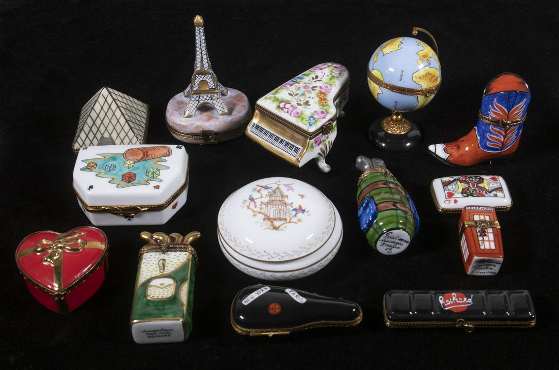LIMOGES TRINKET BOX COLLECTION (1 of 14)
