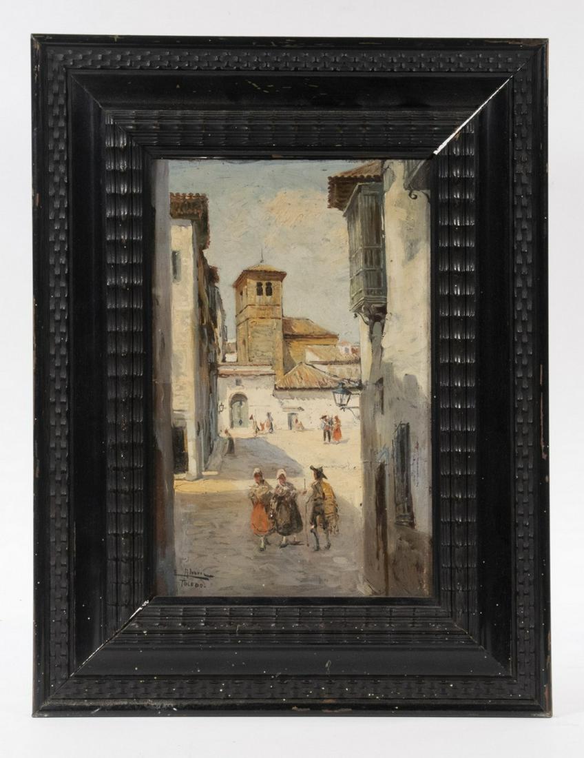 20TH C. PAINTING OF TOLEDO, SPAIN (1 of 5)