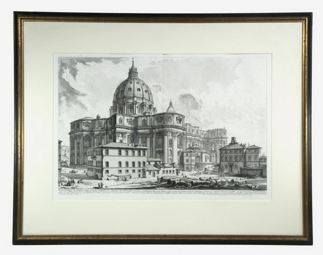 GIOVANNI BATTISTA PIRANESI (ITALY, 1720-1778) (1 of 2)