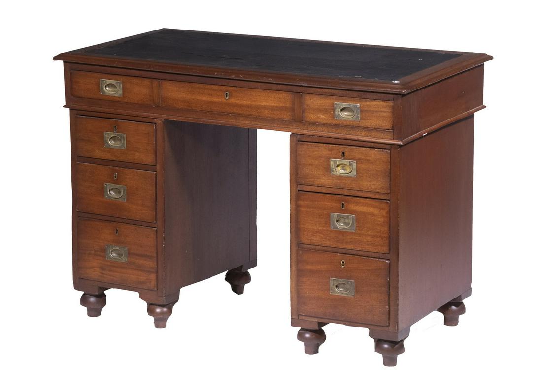 KNEEHOLE CAMPAIGN DESK (1 of 3)