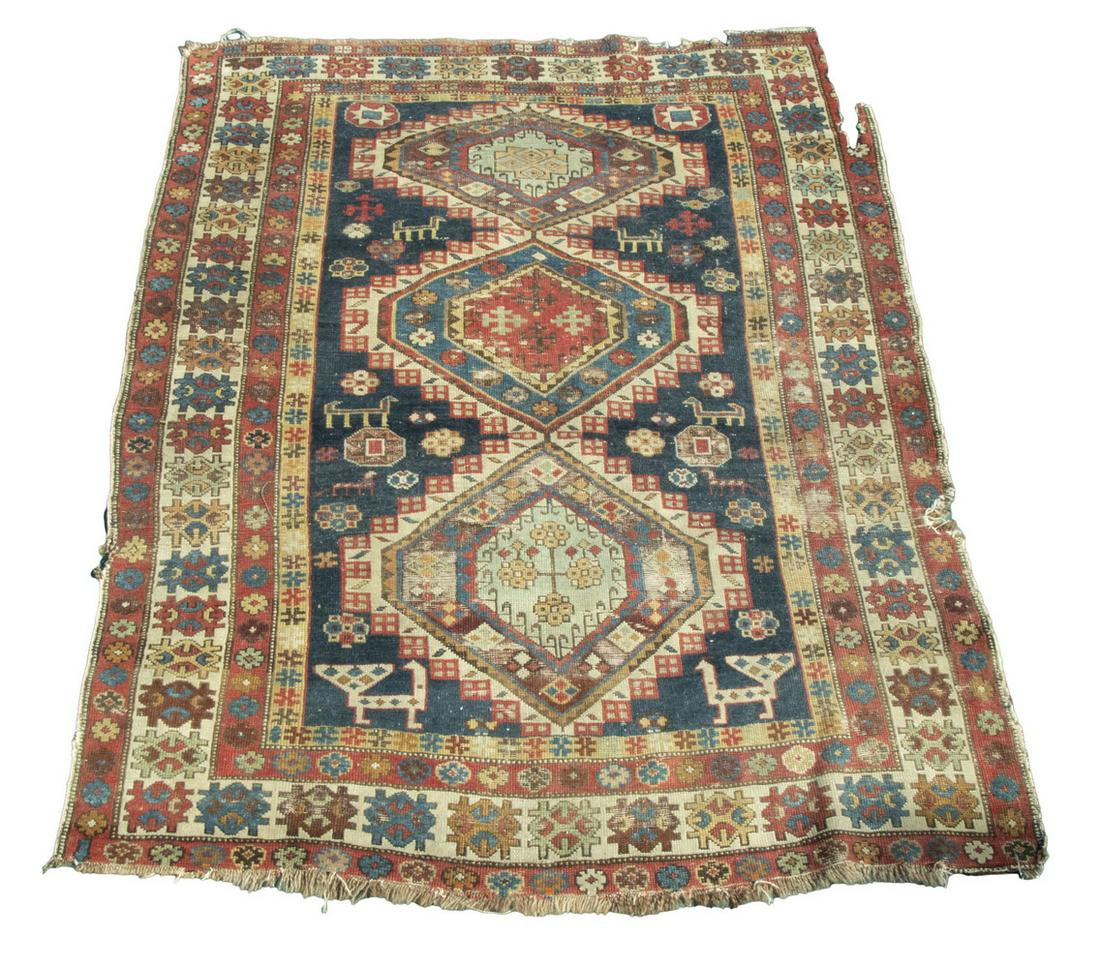 KAZAK RUG (4' X 5') (1 of 4)