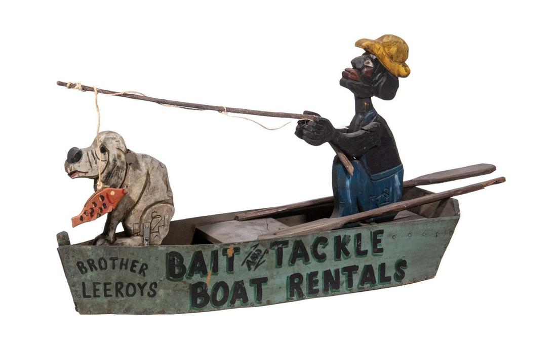 FLORIDA OUTSIDER FOLK ART ADVERTISING SIGN SCULPTURE (1 of 7)