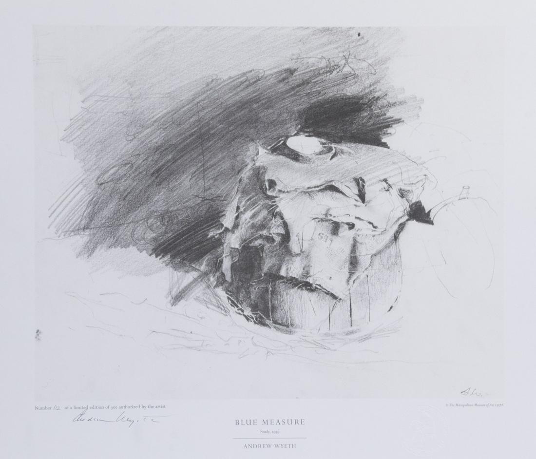 ANDREW NEWELL WYETH (PA/ME, 1917-2009) (1 of 5)