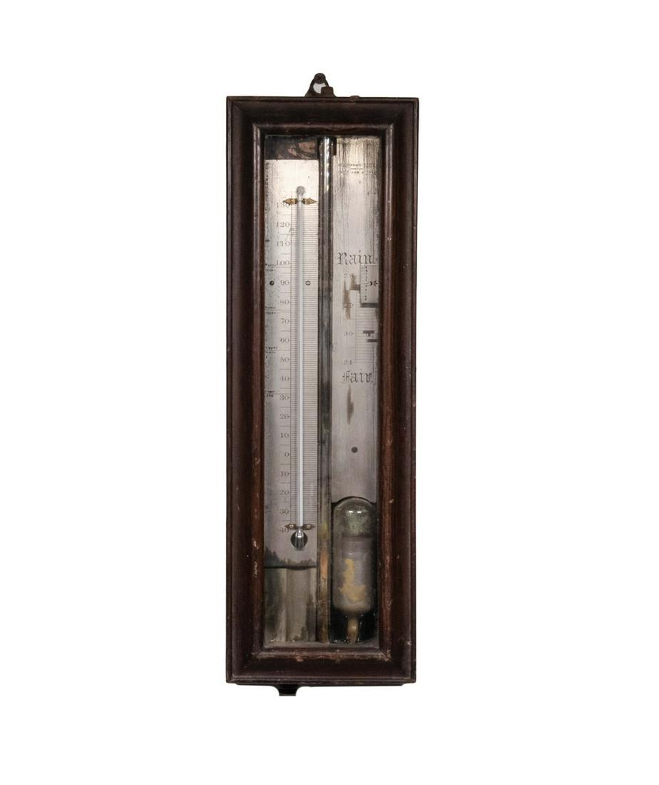 RARE CURRIER & SIMPSON 1860 'UNION' BAROMETER (1 of 3)