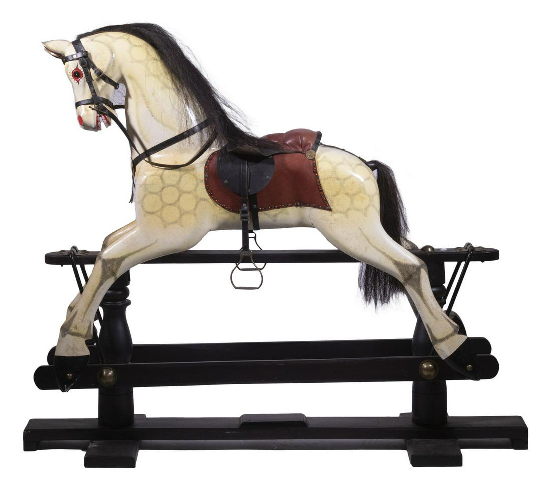 ROCKING HORSE GLIDER Aug 26, 2022 Thomaston Place Auction Galleries