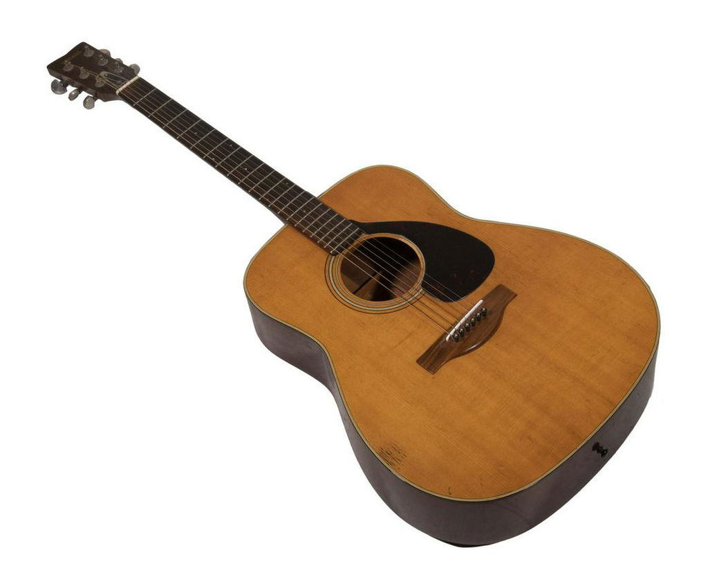 YAMAHA FG-180 RED LABEL DREADNOUGHT ACOUSTIC GUITAR (1969 ...