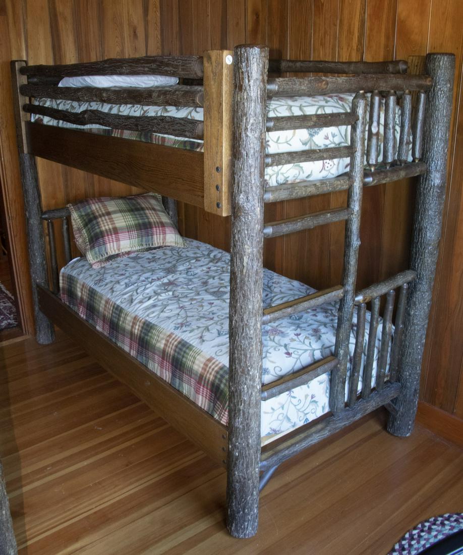 ADIRONDACK STYLE BUNK BED (1 of 1)