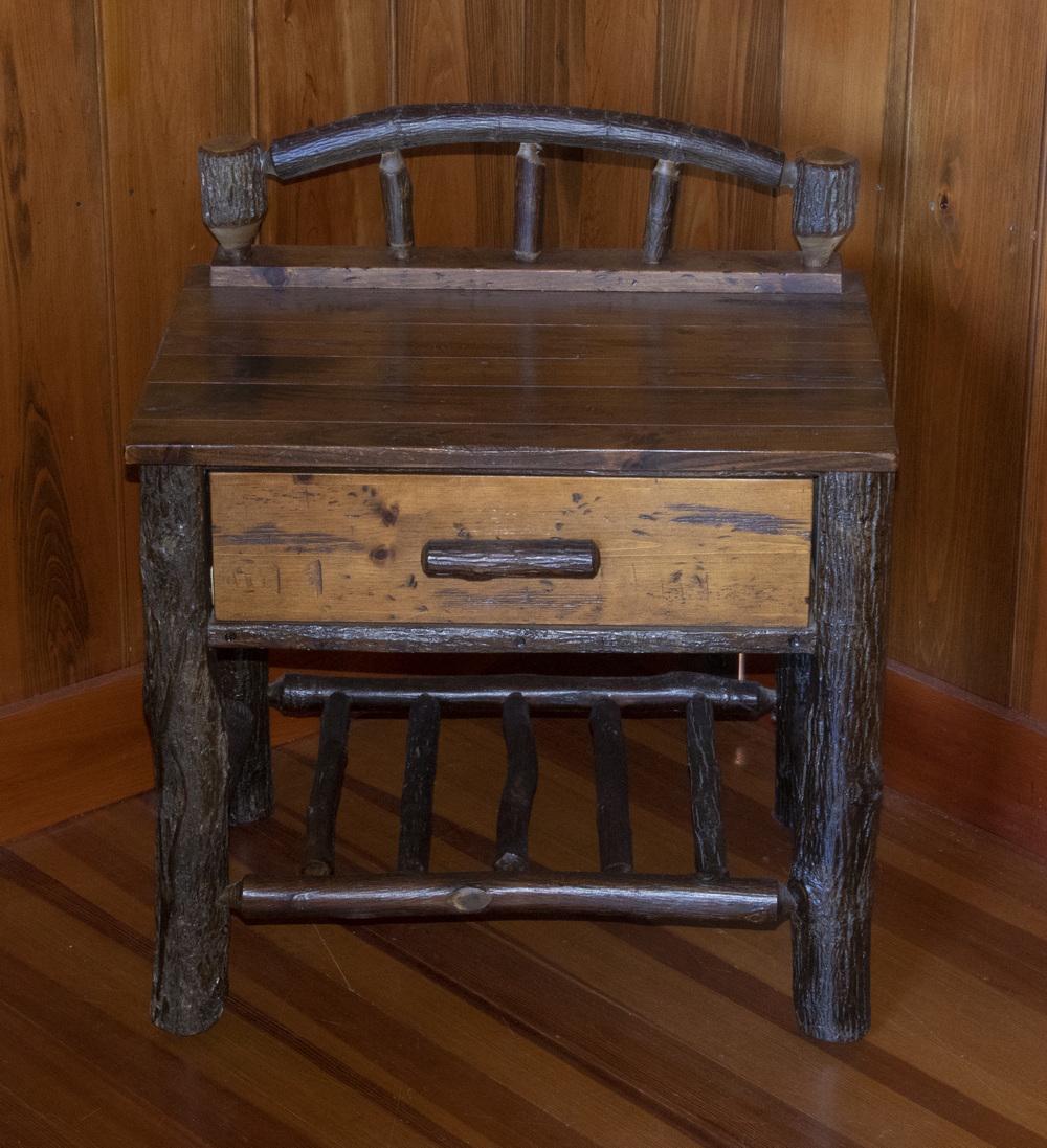 FLAT ROCK ADIRONDACK STYLE STAND (1 of 1)