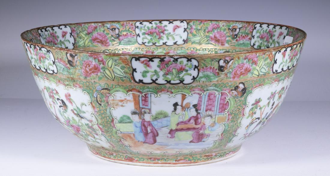 CHINESE EXPORT PUNCH BOWL (1 of 4)