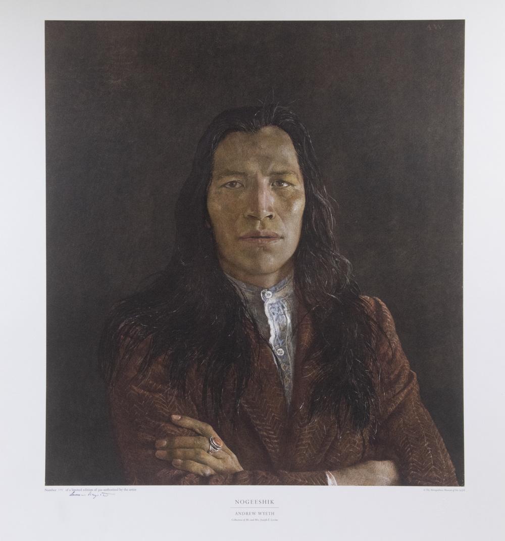 ANDREW NEWELL WYETH (PA/ME, 1917-2009) (1 of 5)