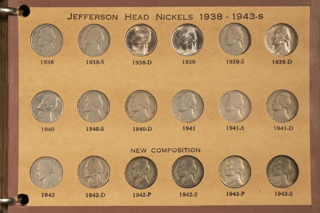 COMPLETE JEFFERSON NICKEL SET (1 of 4)