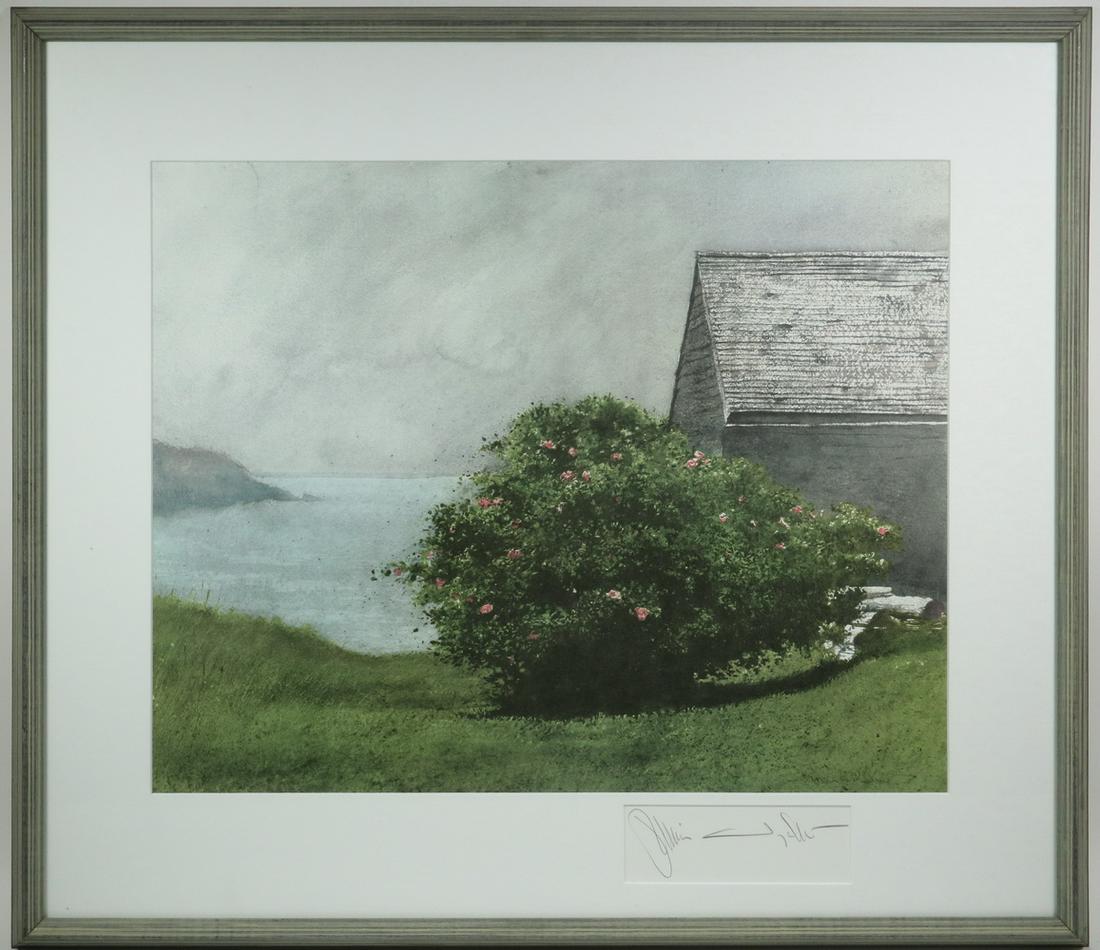 JAMIE WYETH (PA/ME/DE, 1946- ) SIGNED PRINT (1 of 3)