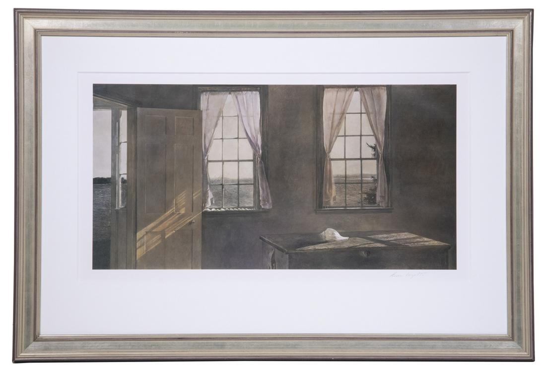 ANDREW WYETH (PA.ME, 1917-2009) (1 of 3)