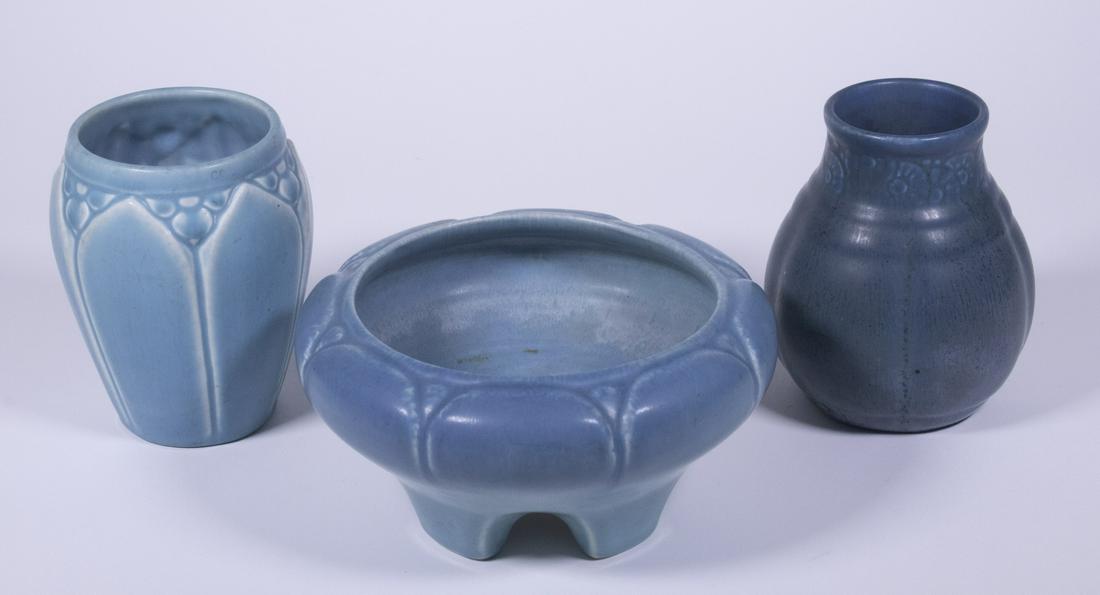 ROOKWOOD ART POTTERY VASES (1 of 4)