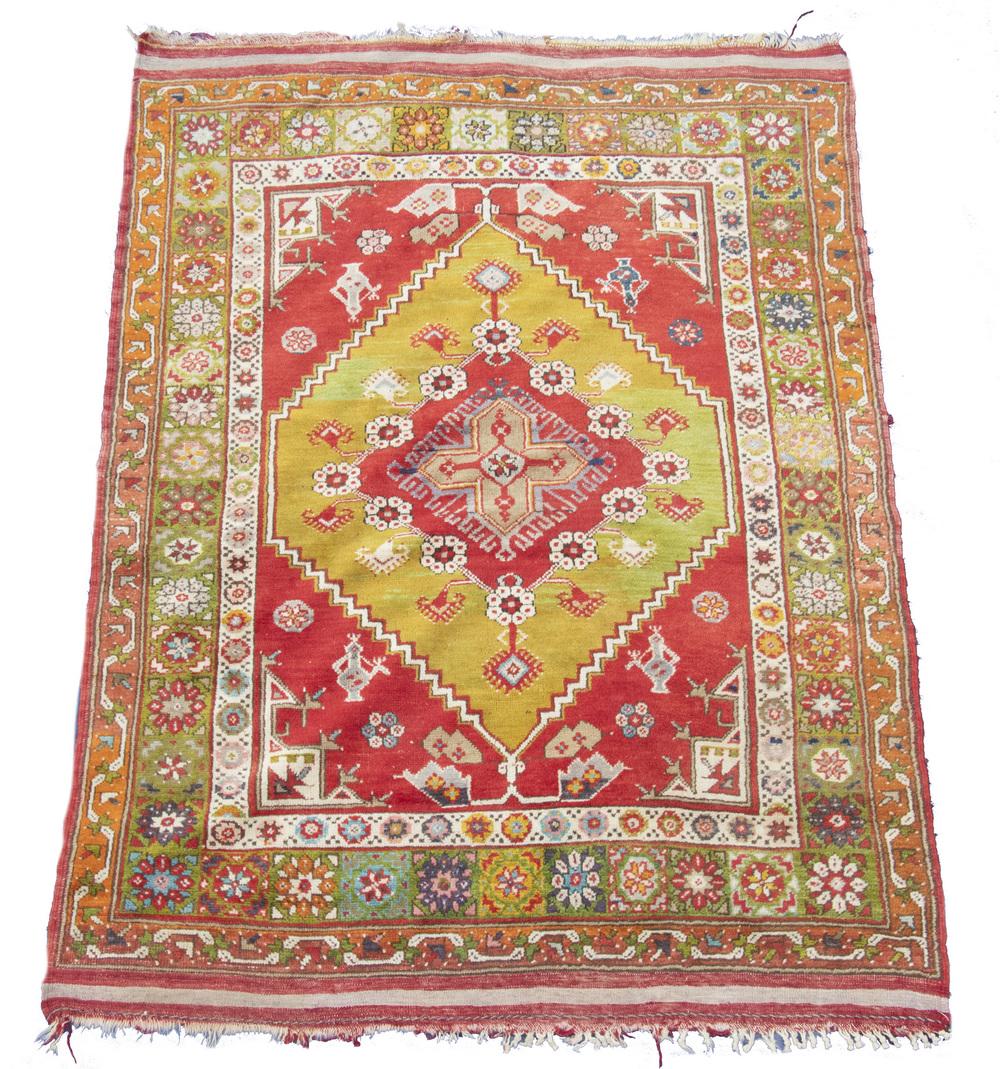 BERGAMA STYLE TURKISH RUG (1 of 4)