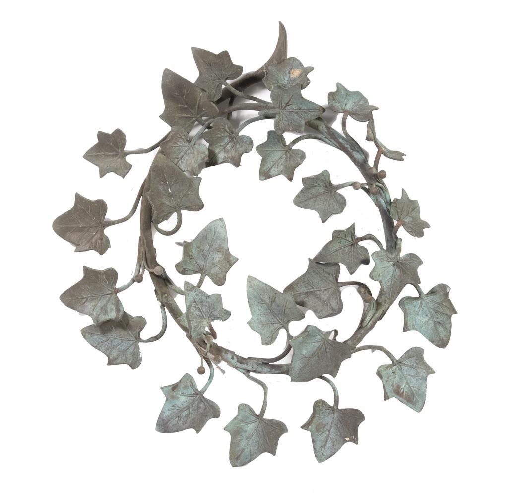 BRONZE IVY LEAF WALL HANGING (1 of 1)