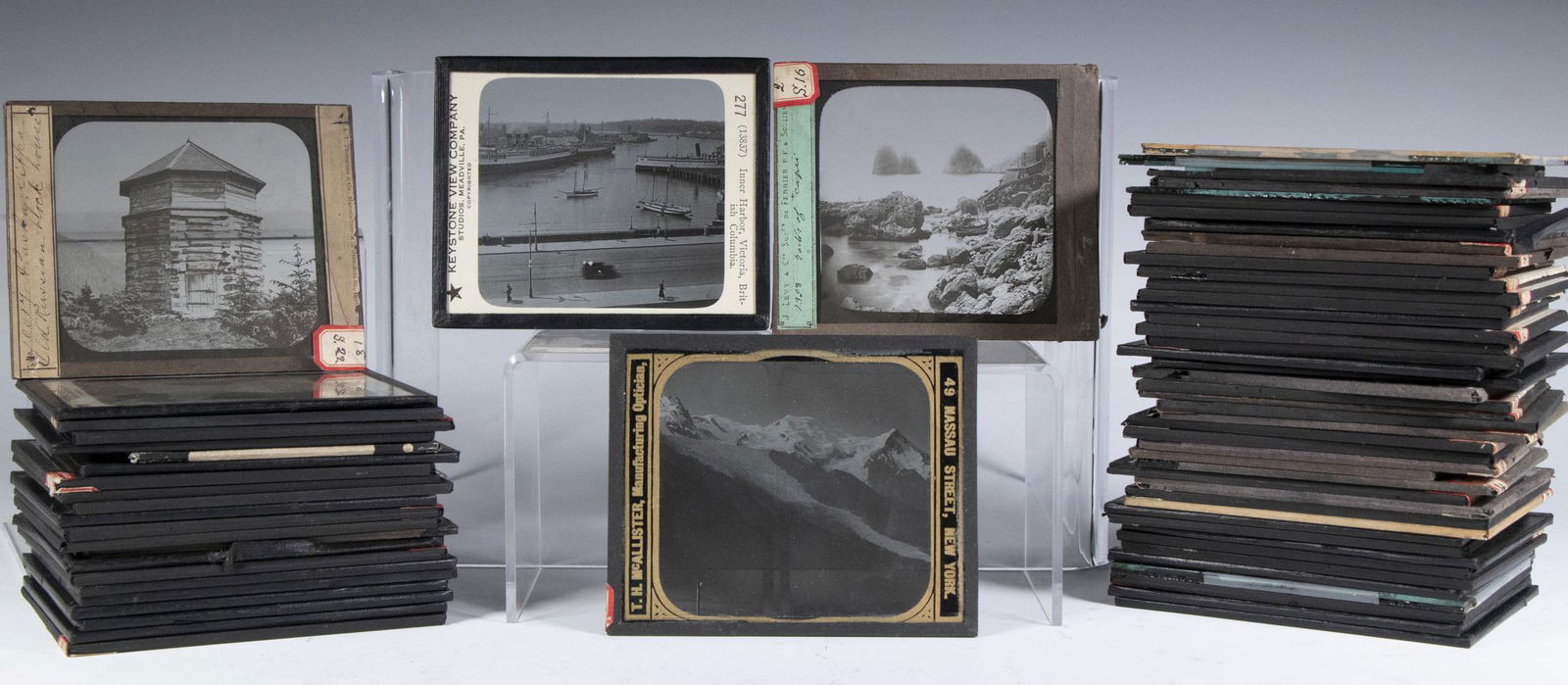 MAGIC LANTERN SLIDES (22) US WEST & (43) NATURE, FOR A TOTAL OF (65) (1 of 11)