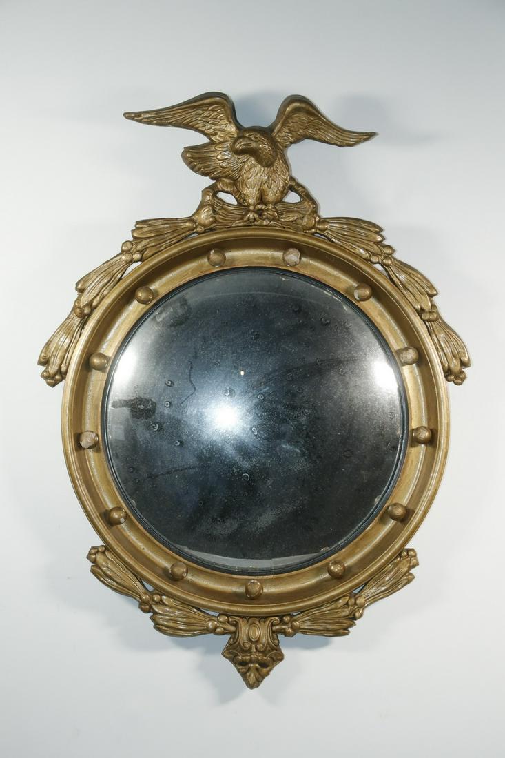 FEDERAL STYLE BULL'S-EYE MIRROR (1 of 2)