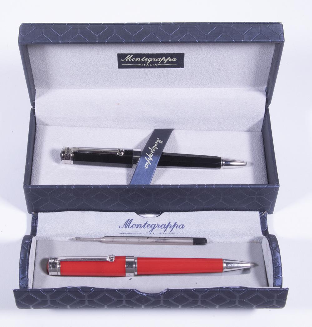 CASED MONTEGRAPPA BALLPOINT PENS (1 of 3)