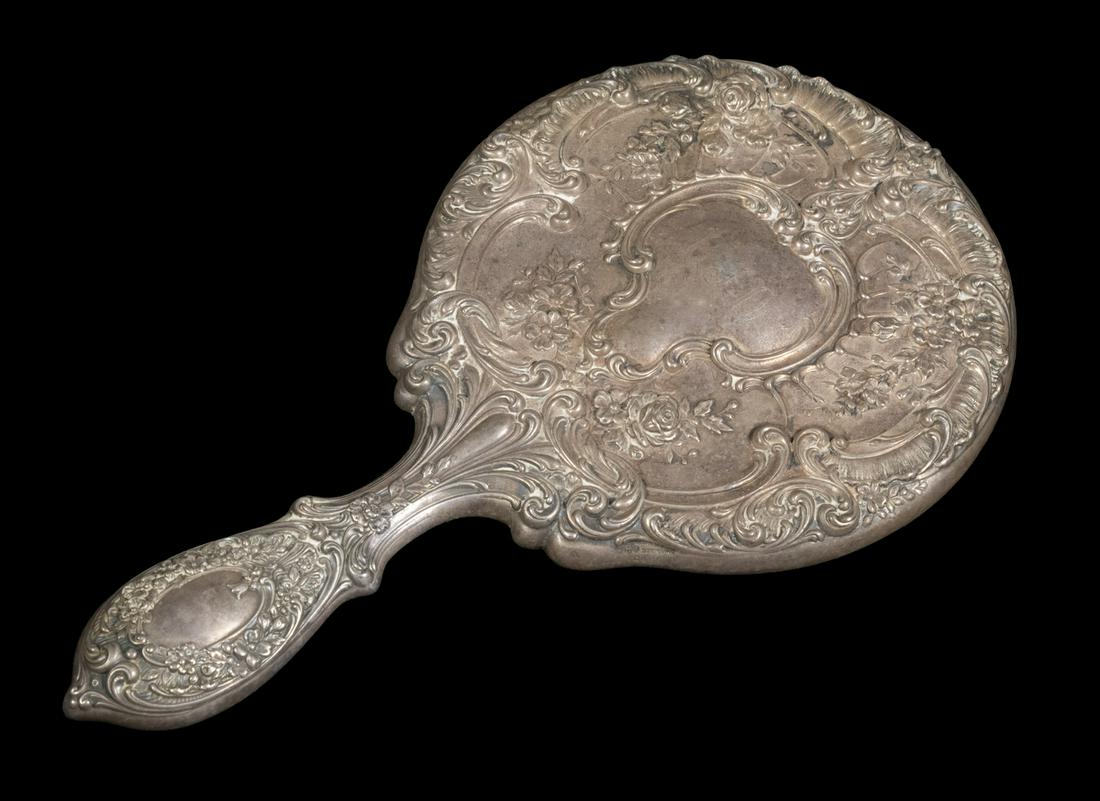GORHAM STERLING HAND MIRROR (1 of 3)